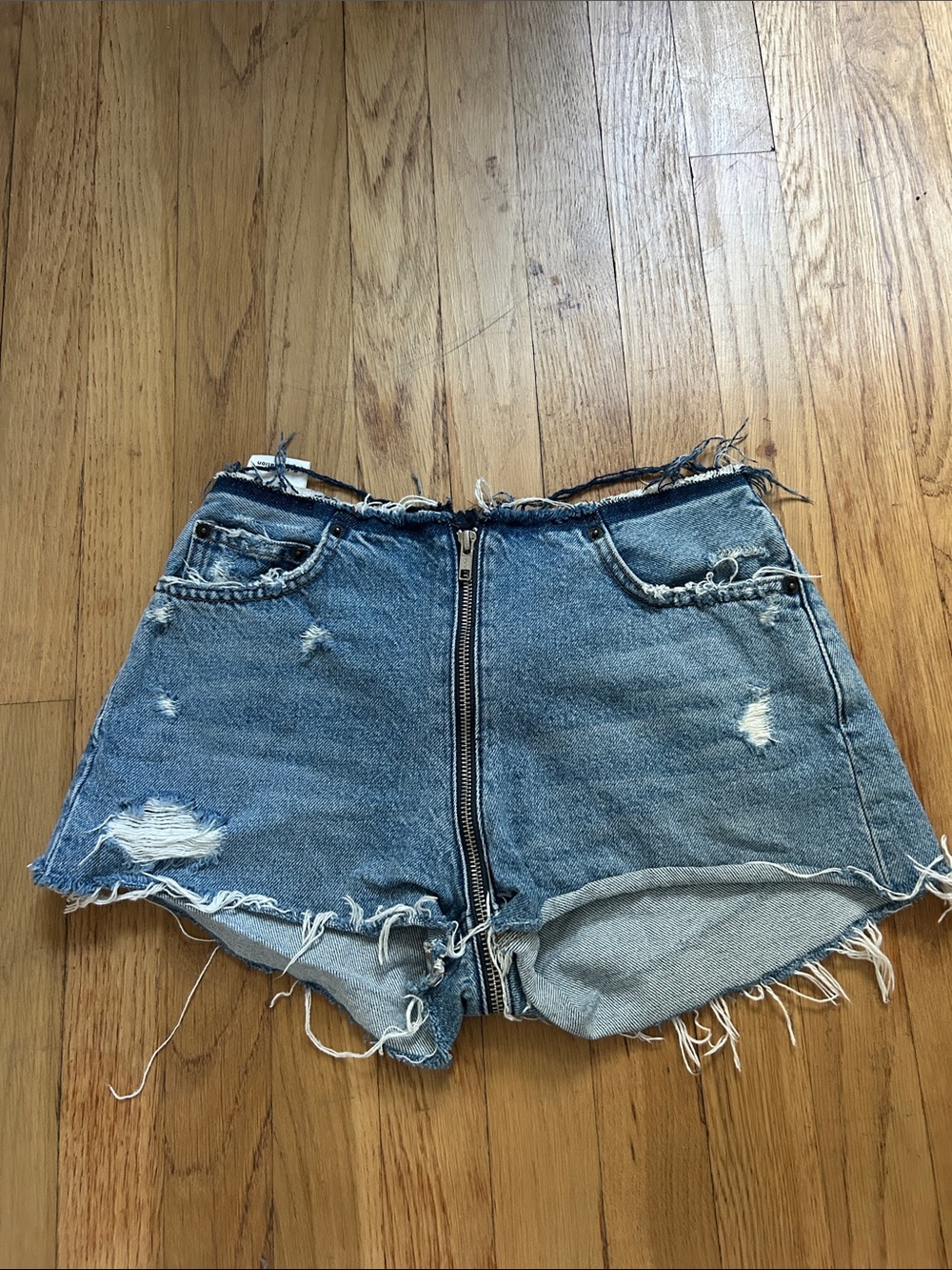 Reformation Denim Shorts Size 25